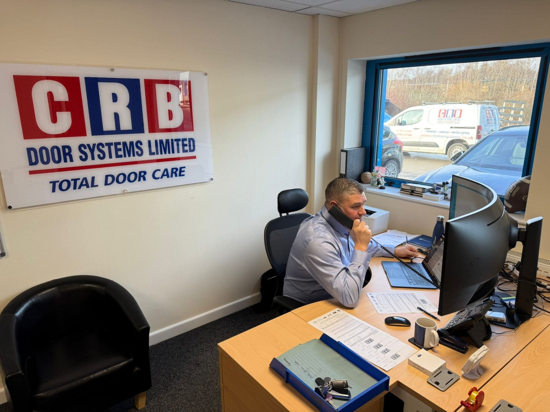 Contact CRB Door Systems for commercial door repairs, surveys and quotes UK-wide