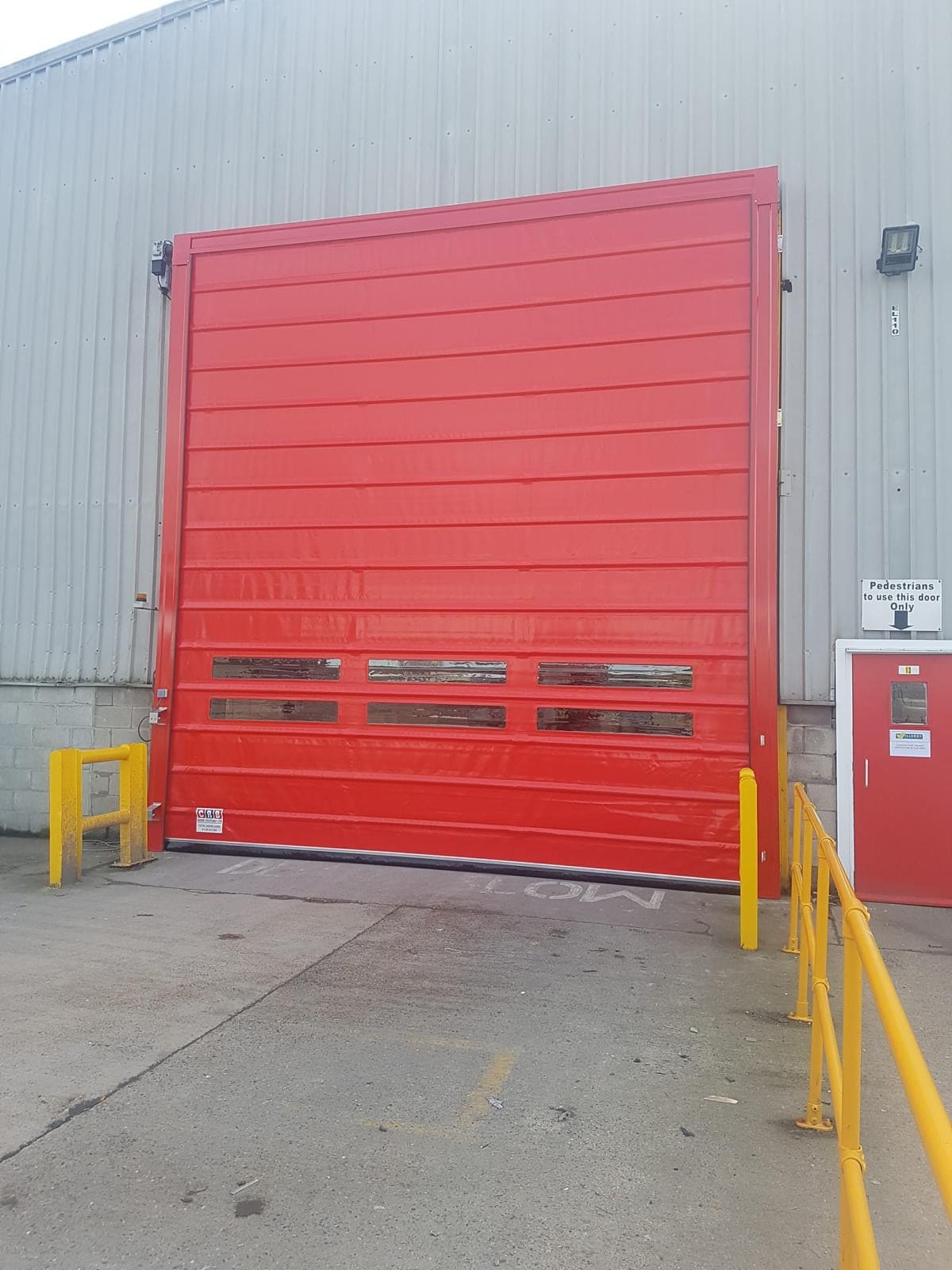 Industrial Doors project example 3