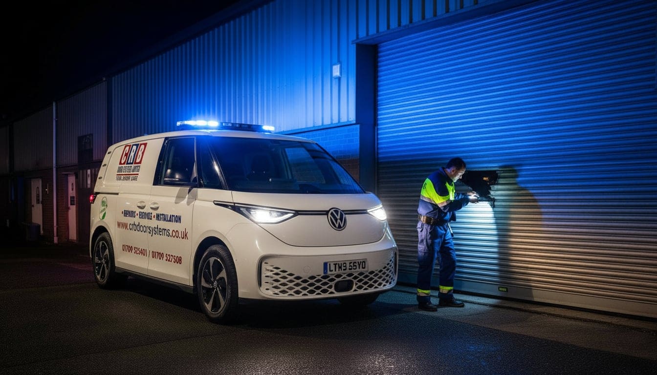Emergency Repairs installation and repair services by CRB Door Systems UK