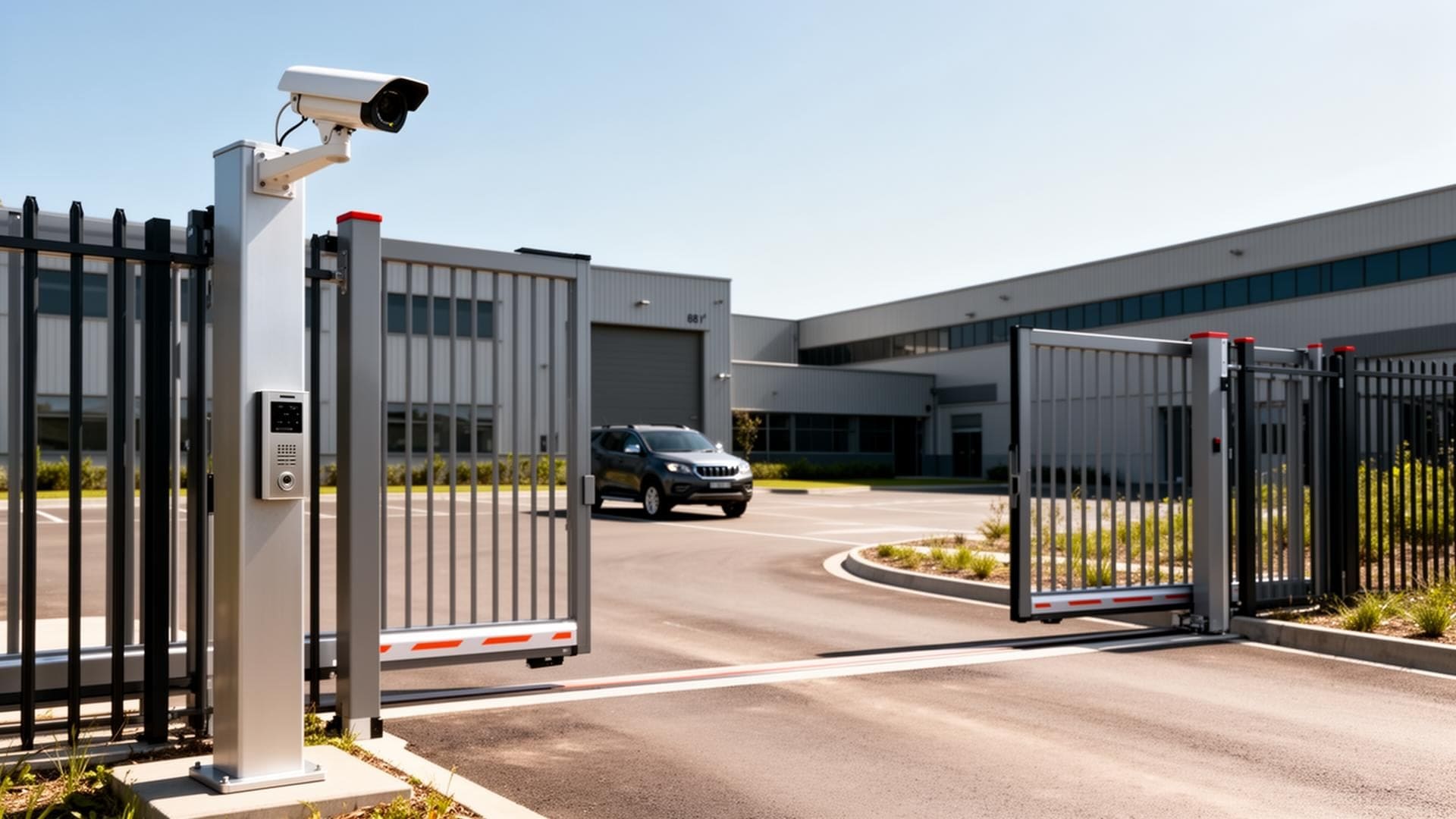 Gates & Barriers installation and repair services by CRB Door Systems UK