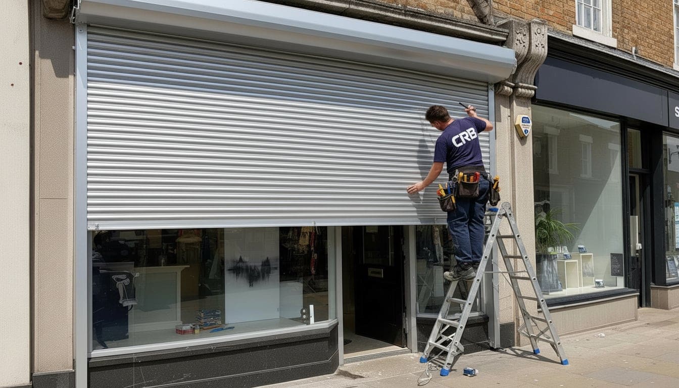 Roller Shutter Installation installation and repair services by CRB Door Systems UK
